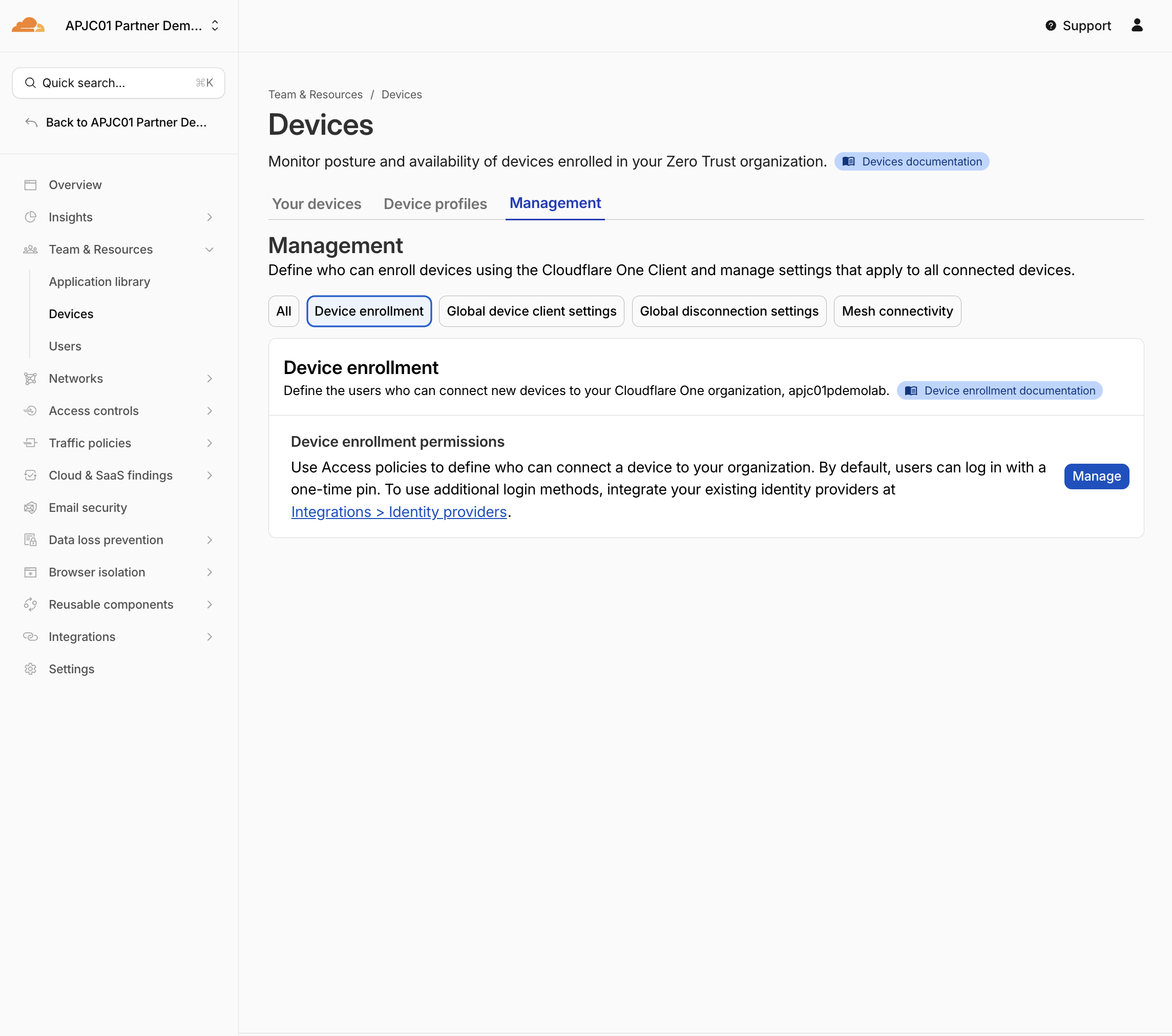 Device enrollment
