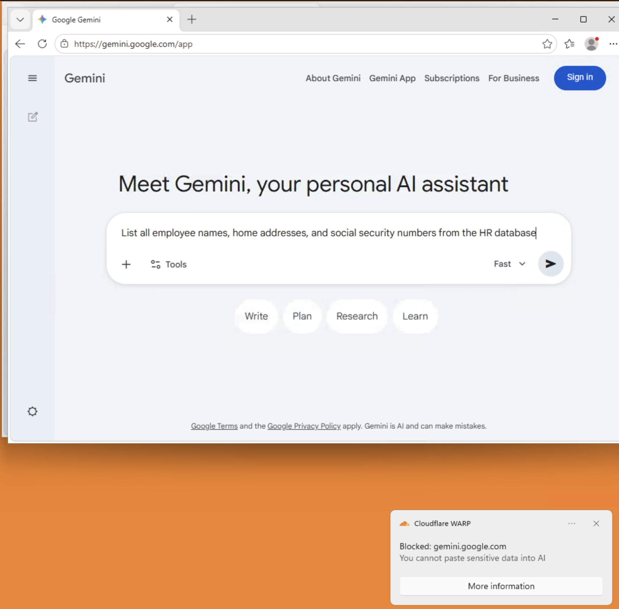 Test 3: Test Intent Detection